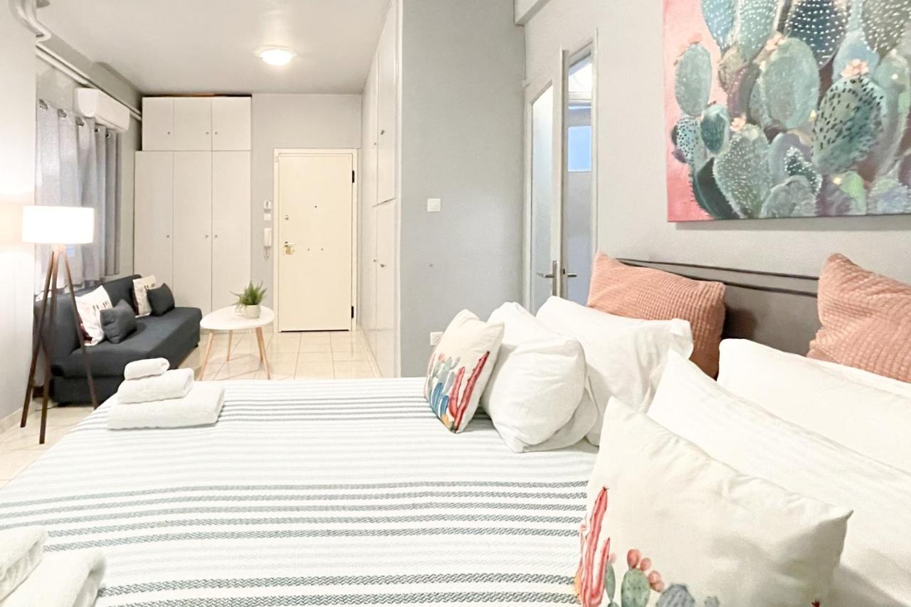 أثينا Cute 1Br Apt With Balcony In The Heart Of The City المظهر الخارجي الصورة